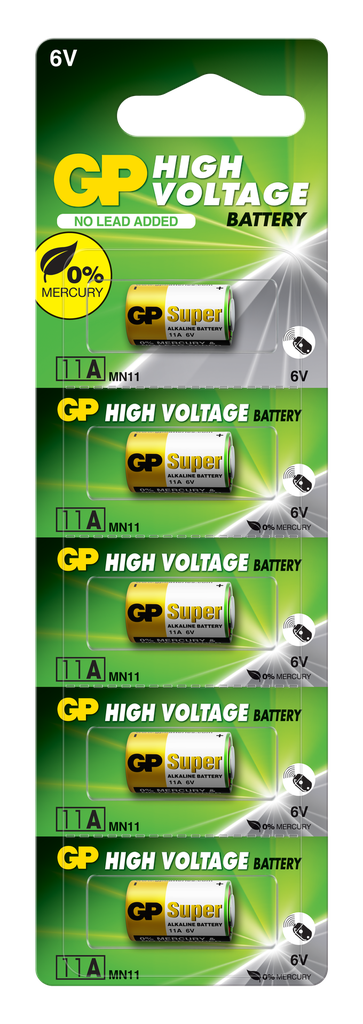 G374//Alcalina 11a 10,00 x 16,00 6 v mercury free
