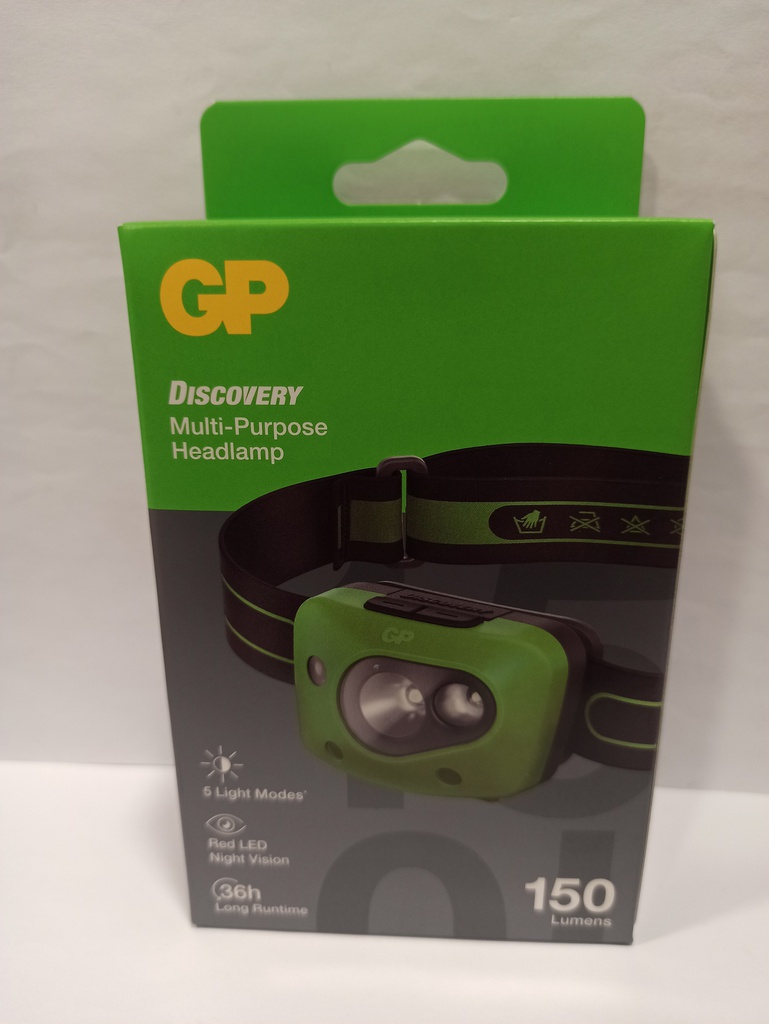G653//Linterna Cabeza 150 Lumens  Verde