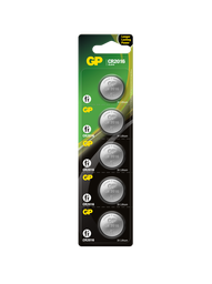 [CR2016-B5 GP] G072//Litio CR2016 CR2016 20,00 x 1,60 3v 72 mAh  blister 5 unidades