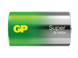 [LR20-R GP] G016//D, 34,2x61,5 LR20  alcalina 1,5 v retractil de 2 unidades