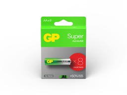 [LR06-B8 GP] G241//AA, 14,5x50,5 LR06  alcalina 1,5 v blister 8 unidades