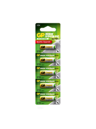 [027AMF-B5 GP] G375//Alcalina 27A  7,70 x 28,00 12 v  mercury free blister 5 unidades