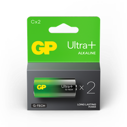 [LR14-B2UP GP] G447//Gama Ultra Plus c, 26,2x50,0 LR14  alcalina 1,5 v blister 2 unidades